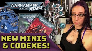 New Codex Details + Primaris & Necron Minis Preview | Forge World Compendium | Warhammer 40k News