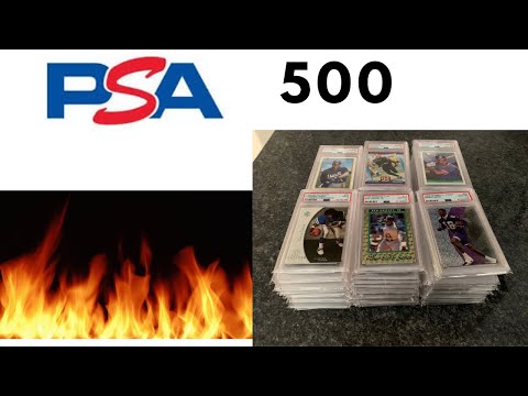 PSA 500 Card Bulk Retro Wax Order 💦 🍷