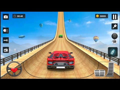 Ramp Car Racing 3D Android Gameplay - Car Racing Game - Car Game - impossible car stunt