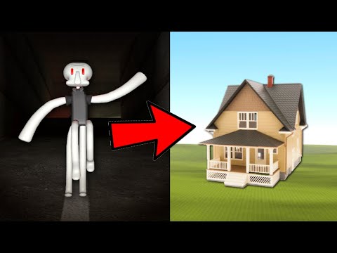 RED MIST SQUIDWARD VS MY HOUSE! - Garry's mod Sandbox