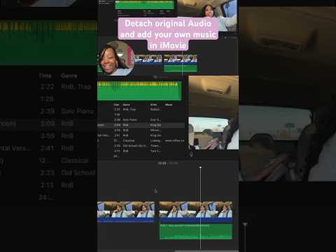 Audio 🎶 in iMovie #audio #imovietutorial #editingtutorial #editingtips #editing101 #audioedits