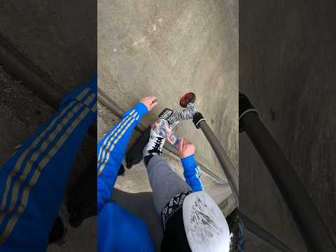 How not to ride a scooter😭 #scooter #skatepark #challenge