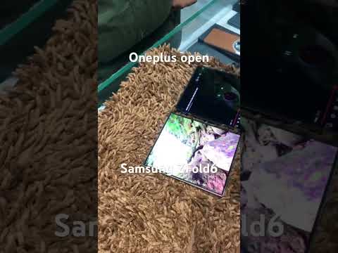 Oneplus open vs Samsung ZFold6 #oneplus #samsung #shorts