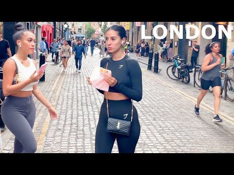 London Summer Walking Tour 🇬🇧 Virtual Walk In The Tourist Zone