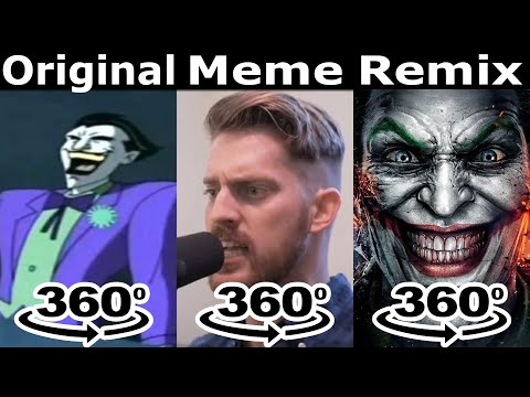 Why so serious? Original vs Meme vs Remix | Jonkler 360º