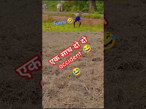 Ye kya ho gya😂😂 #funny #flip #accident #bikeaccident🤣 #funny #shorts #viral #shorts