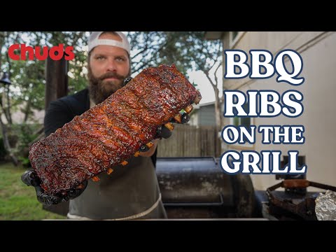 Texas BBQ Ribs On A Charcoal Grill! | Chuds BBQ