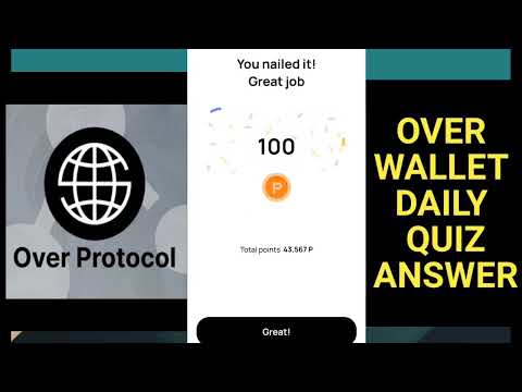 Over Wallet Quiz Answer Today  |today's over wallet quiz answer |Over WalletQuiz #overwallet