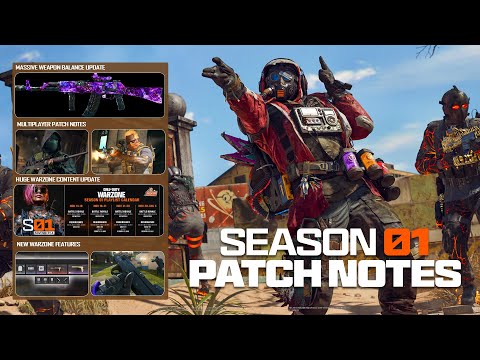 ALL SEASON 1 UPDATE PATCH NOTES: WEAPON TUNING, NEW CONTENT, GAME CHAT, & (Black Ops 6 Update 1.61)