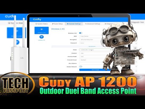 Cudy AC1200 Wireless Outdoor Access Point 🔥 How To Setup Cudy AP1200 Outdoor Duel Band Access Point