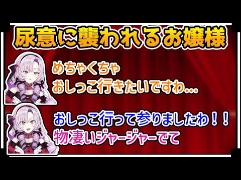 お花摘み後におしっこ談義に花を咲かせるサロメお嬢様【壱百満天原サロメ/にじさんじ/切り抜き/】