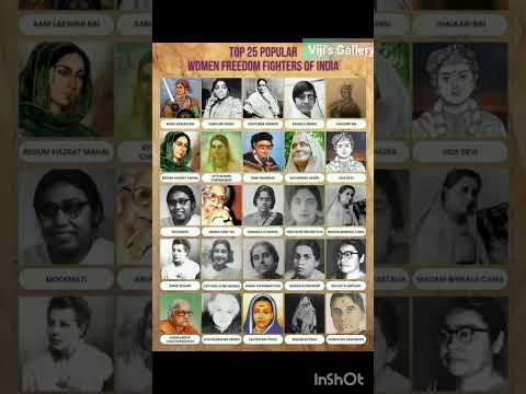 Top 25 women freedom fighters in india||  #shorts