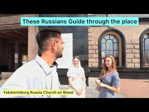 These Russian help me Guide this place | Indian in Yekaterinburg Russia