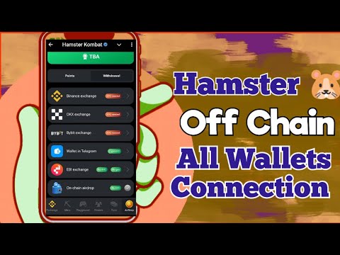 How to Connect Binance,OkX,ByBit withdrawal address to Hamster 🐹 mini App for easily