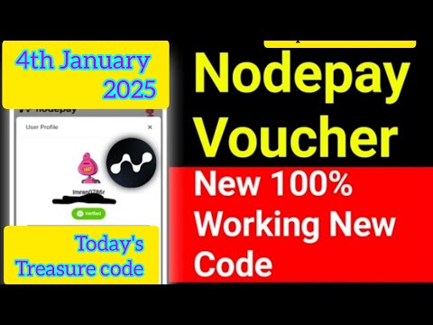 nodepay treasure code nodepay voucher code important tasks done✅  nodepayvouchercode#nodepayvoucher