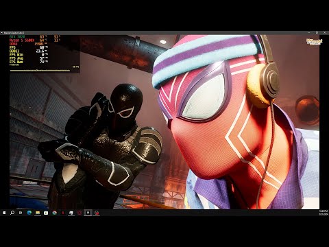 Spider-Man 2 PC Port New UPDATE Build 1.4.7 Gameplay -  RX 5600X - RTX 3070 1080p FPS Test