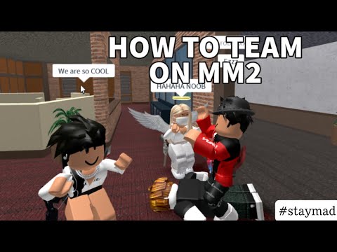 How To Team On MM2 Tutorial