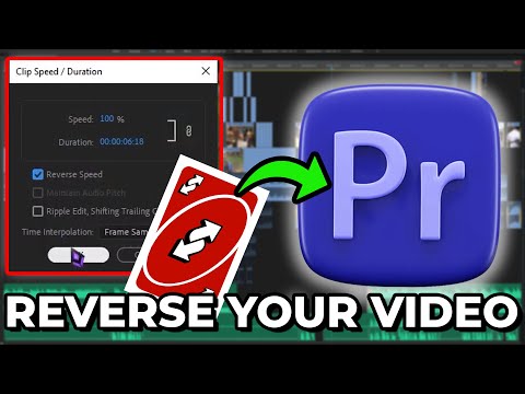 How To Reverse Your Video In Adobe Premiere Pro (EASY)