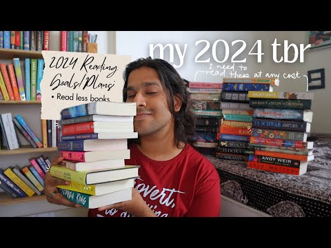 every single book I *WANT* to read in 2024. + my 2024 reading PLANS/GOALS 📚