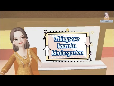 Things we learn in kindergarten | English | Preschool