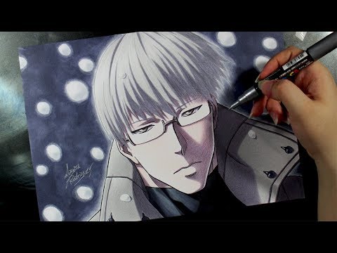 Speed Drawing - Arima Kishou [TOKYO GHOUL]