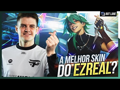 EZREAL HEARTSTEEL está APROVADÍSSIMO! Melhor skin do campeão?!