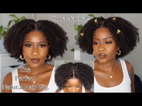 The Perfect Natural Hair Wig For The Summer!! Super Easy Install & Beginner Friendly!!LuvMe