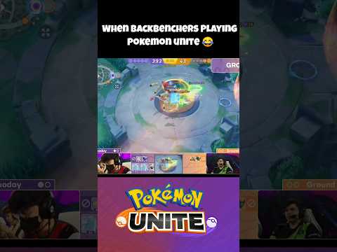 When Backbenchers playing Pokemon unite 😂|| Pokemon unite