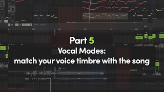 Synthesizer V Studio English Tutorial, Pt. 5 - Matching Voice Timbre to Your Song Using Vocal Mode