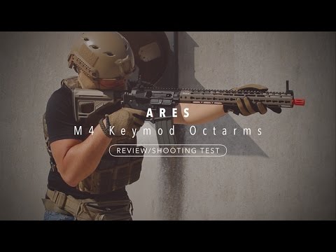 ARES Keymod Octarms KM-001/KM-003/KM-006 [Review/Shooting Test]