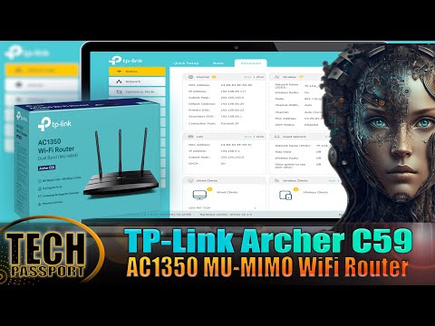 Boost Network Performance with TP Link Archer C59 Router | Experience Next-Level WiFi Archer C59