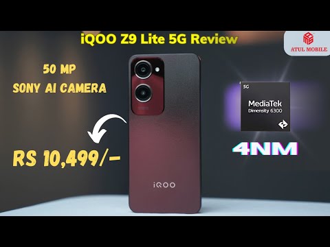 ⚡ IQOO Z9 Lite 5G 🔥 Unboxing & Review ✨ MediaTek Dimensity 6300 Powerfull