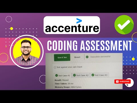 🔴 Accenture Coding Online Assessment | Accenture coding | Accenture online exam 2023