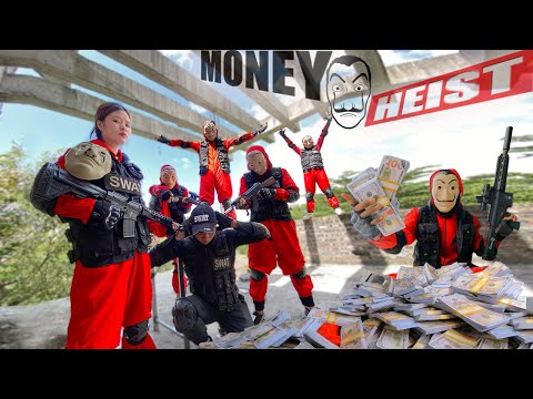 PARKOUR VS MONEY HEIST: Police in disguise, infiltrate base to arrest bad guys |  Epic POV