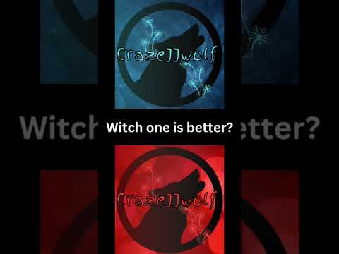 Witch logo is better?#shorts #redvsblue #logo