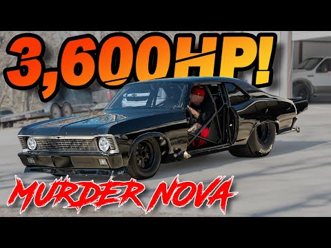 3600HP Murder Nova "No Prep Kings Build" - 482ci with 98MM Turbos on 70PSI (STREET OUTLAW Garage)