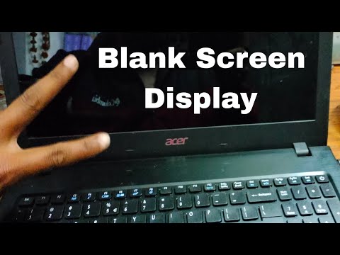 All Acer Aspire Series Laptop Black / Blank Screen Display Problem in Windows 10,11#Macnitesh