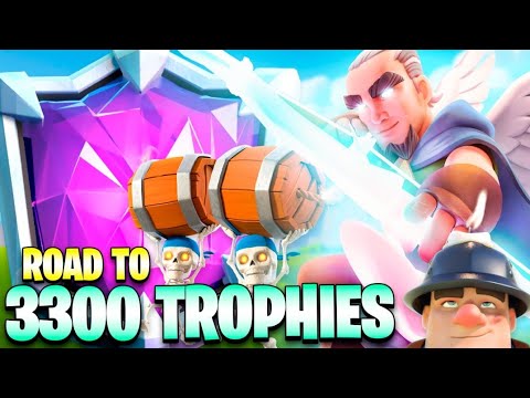 TOP 3 AT 3300 TROPHIES - Clash Royale