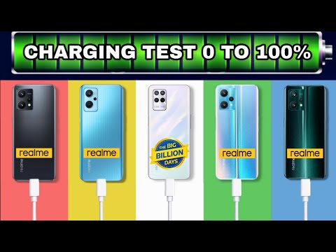 realme 9 vs realme 9i vs realme 9 5g vs realme 9 pro vs realme 9 pro plus Charging Test 0 to 100%