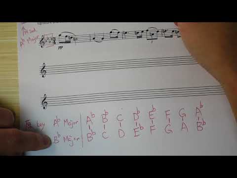 移調 Transposition 舊版試題 【Lesson 99】五級樂理 ABRSM Grade 5 Music Theory