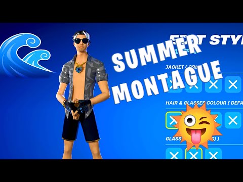 🌊☀️SUMMER MONTAGUE - 🌊☀️Fortnite Skin