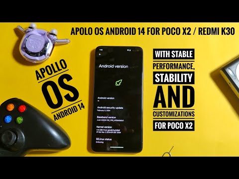 poco X2 aka redmi k30 android 14 update by custom rom Apollo os | balance of performance & stability