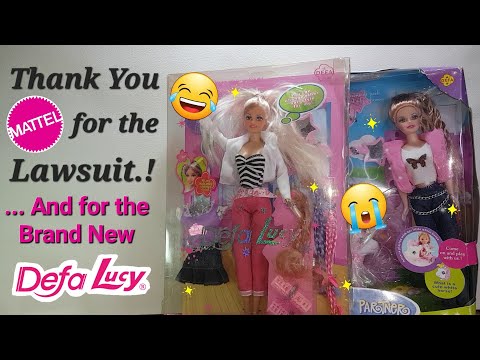 Talking about the Mattel / Defa Lucy Lawsuit & unboxing 2 old and crusty Defa Lucy Dolls^^