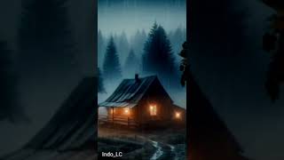 Instanly Sleep With Rain Sound outside my House #asmr #rain #relaxing