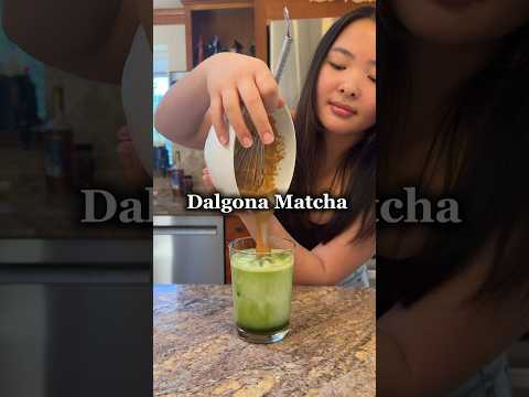 Day 3 of matcha drinks #shorts #matcha #matchalatte #matchalover #matchatea #dalgona #dalgonacoffee