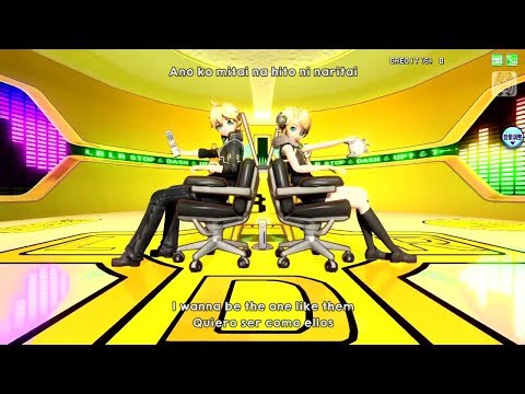 [PDA FT Full] Remote Controller - Kagamine Rin & Len V4x version [English, Spanish & Romaji subs]