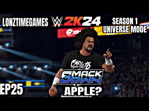 Apple? |WWE2K24 Universe mode -season 1 EP25