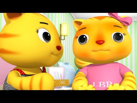 Feel Better Fun! Hot Cocoa and Pancakes to Help the Kittens Heal! ☕✨ | Fun Baby Songs