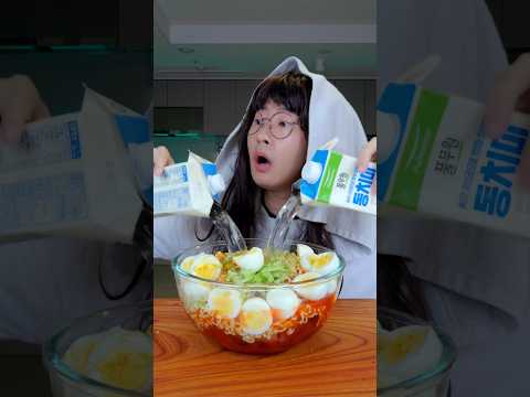 How to make iced buldak naengmyeon