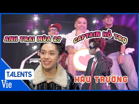 Hậu Trường Rap Việt - Nhật Hoàng manifest tham gia Anh Trai Mùa 2, Captain bật mode nghiêm túc